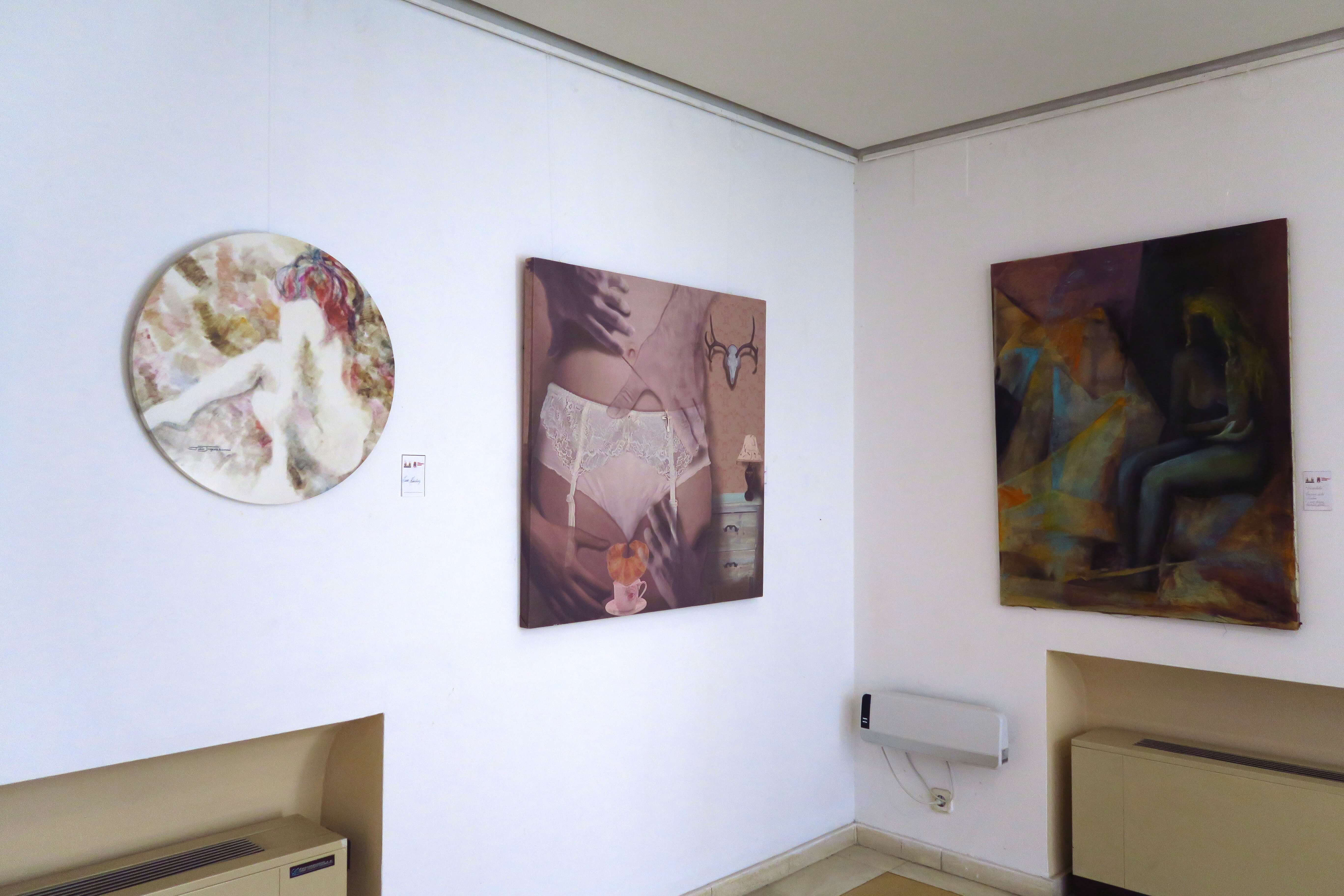 Certificado de participación en la exposición artística