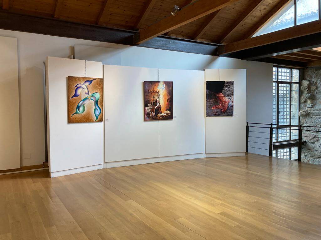 Vista de la sala de exposiciones