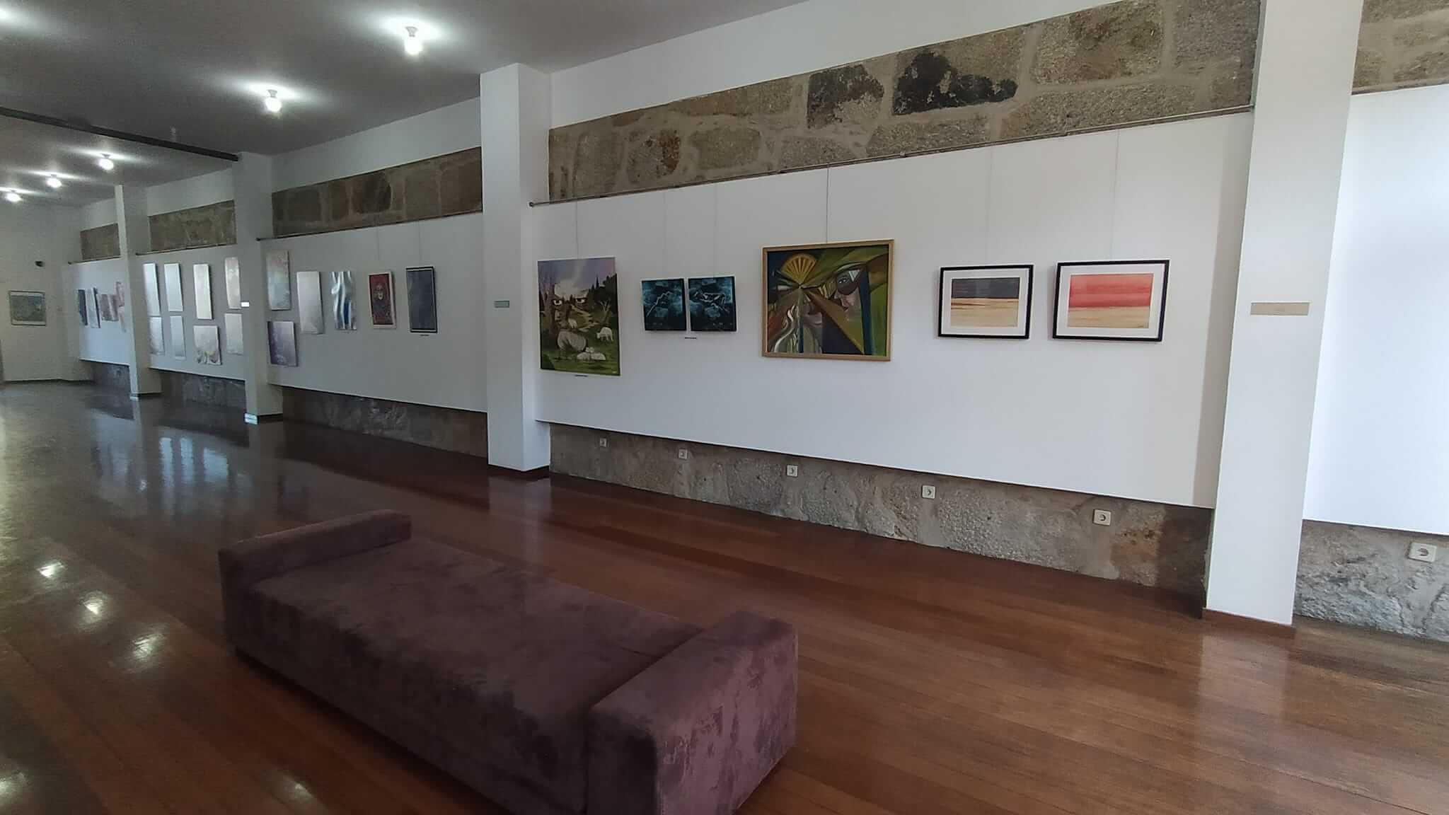 Vista de la sala de exposiciones