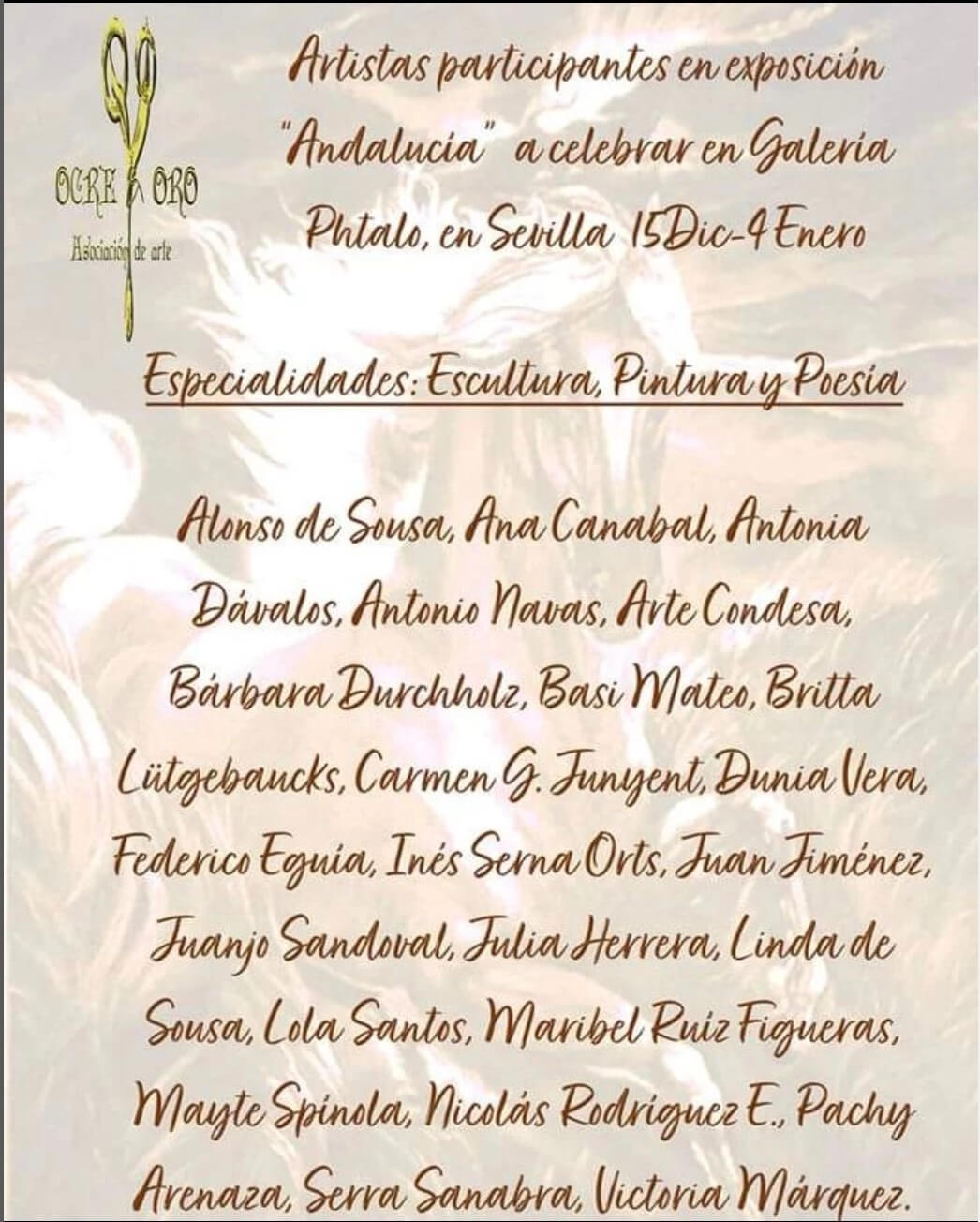 Cartel de la exposición