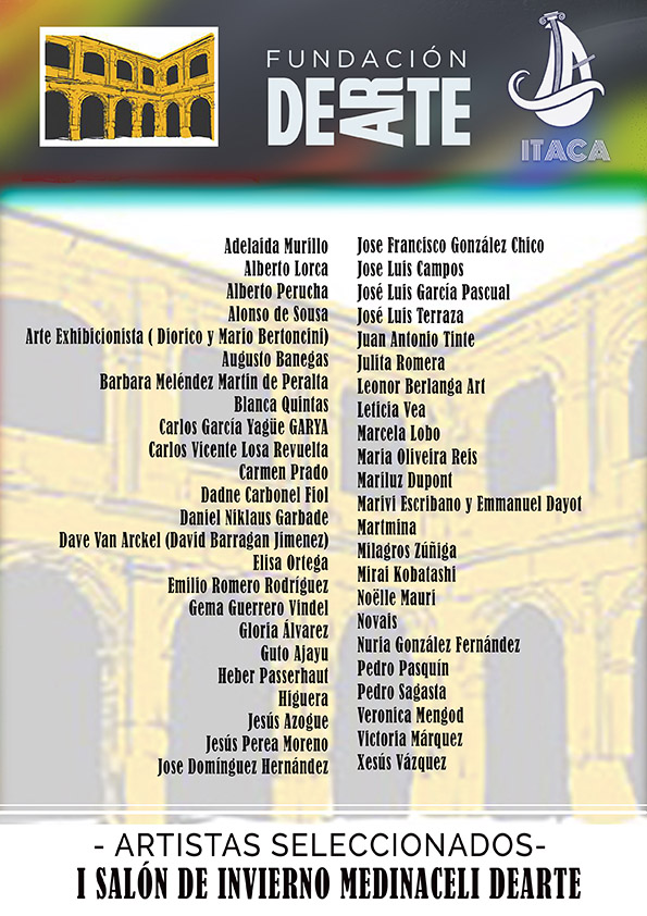 Cartel de la exposición artística