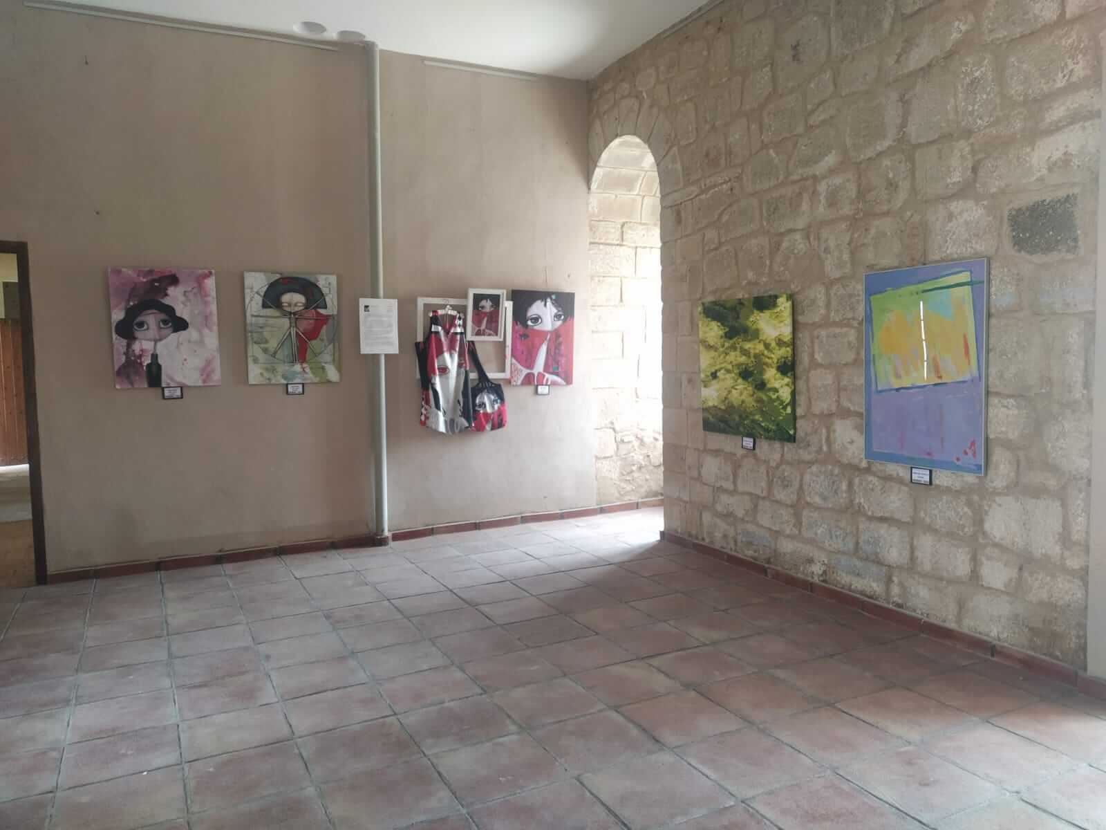 Vista de la sala de exposiciones