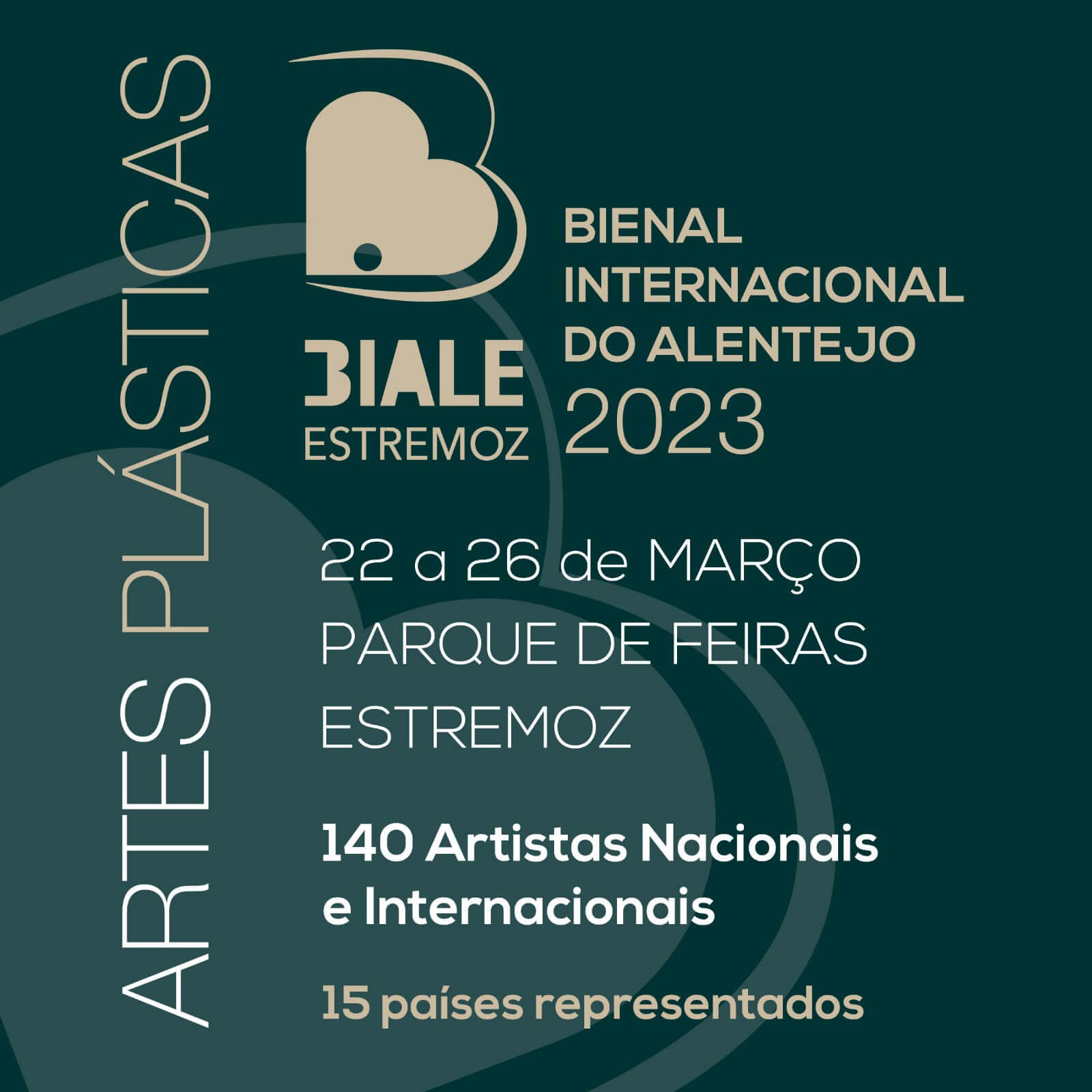 Cartel de la exposición artística