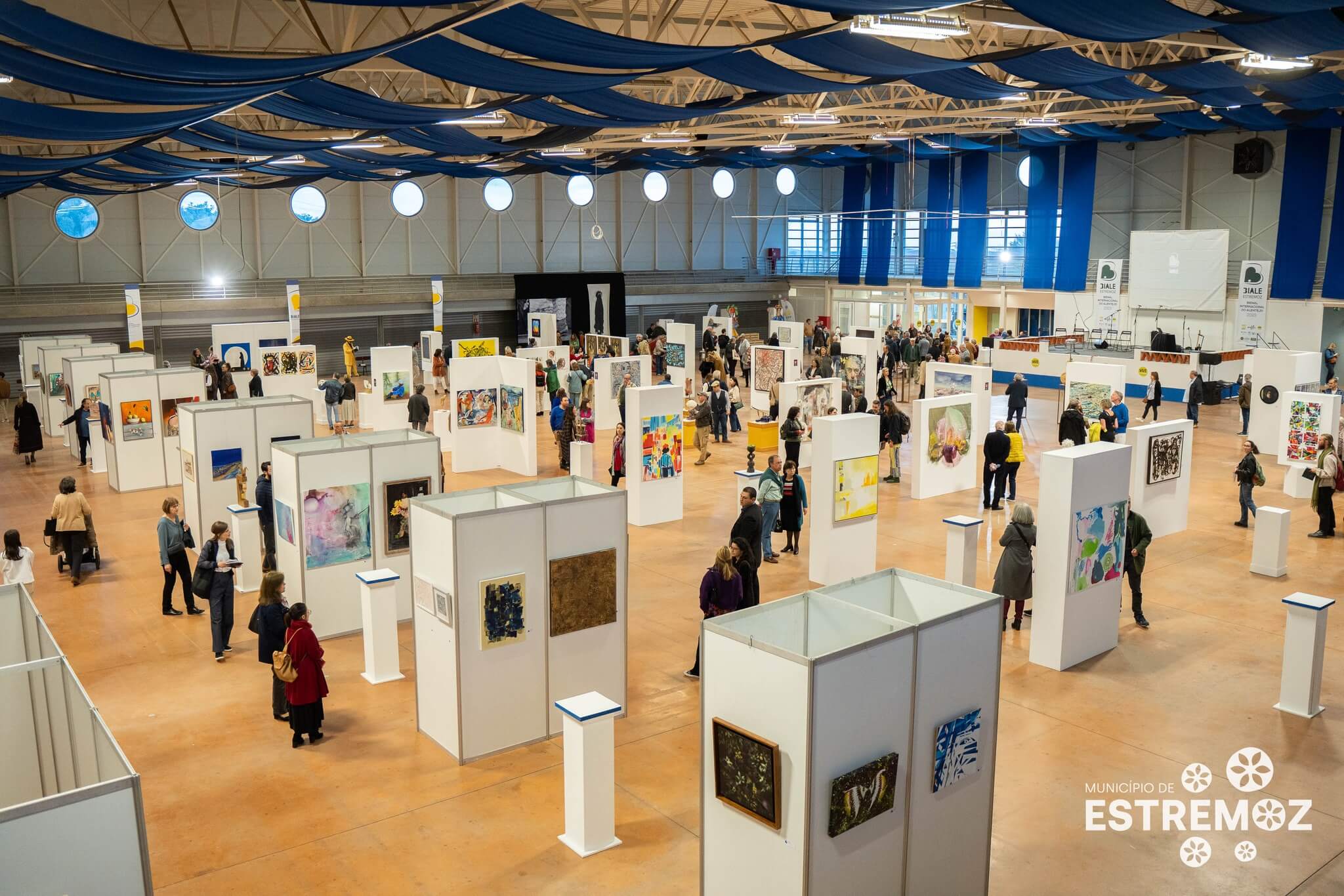 Cartel de la exposición artística