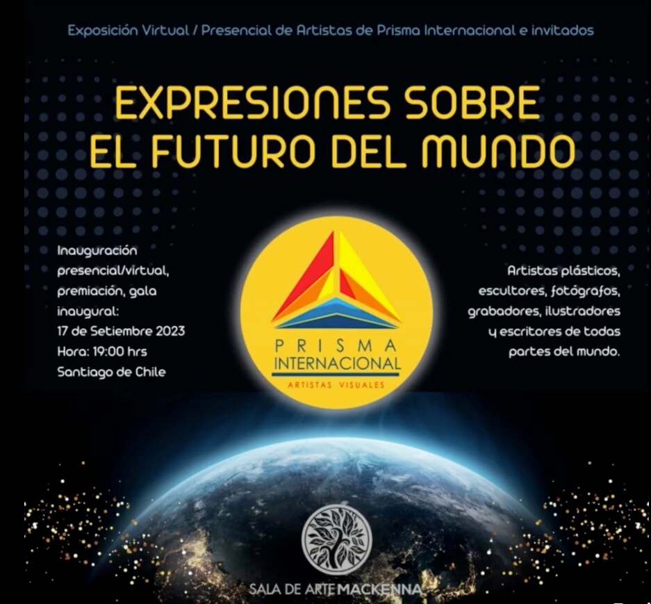 Cartel de la exposición artística