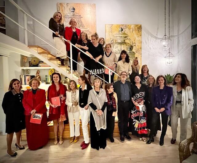 Grupo de artistas participantes