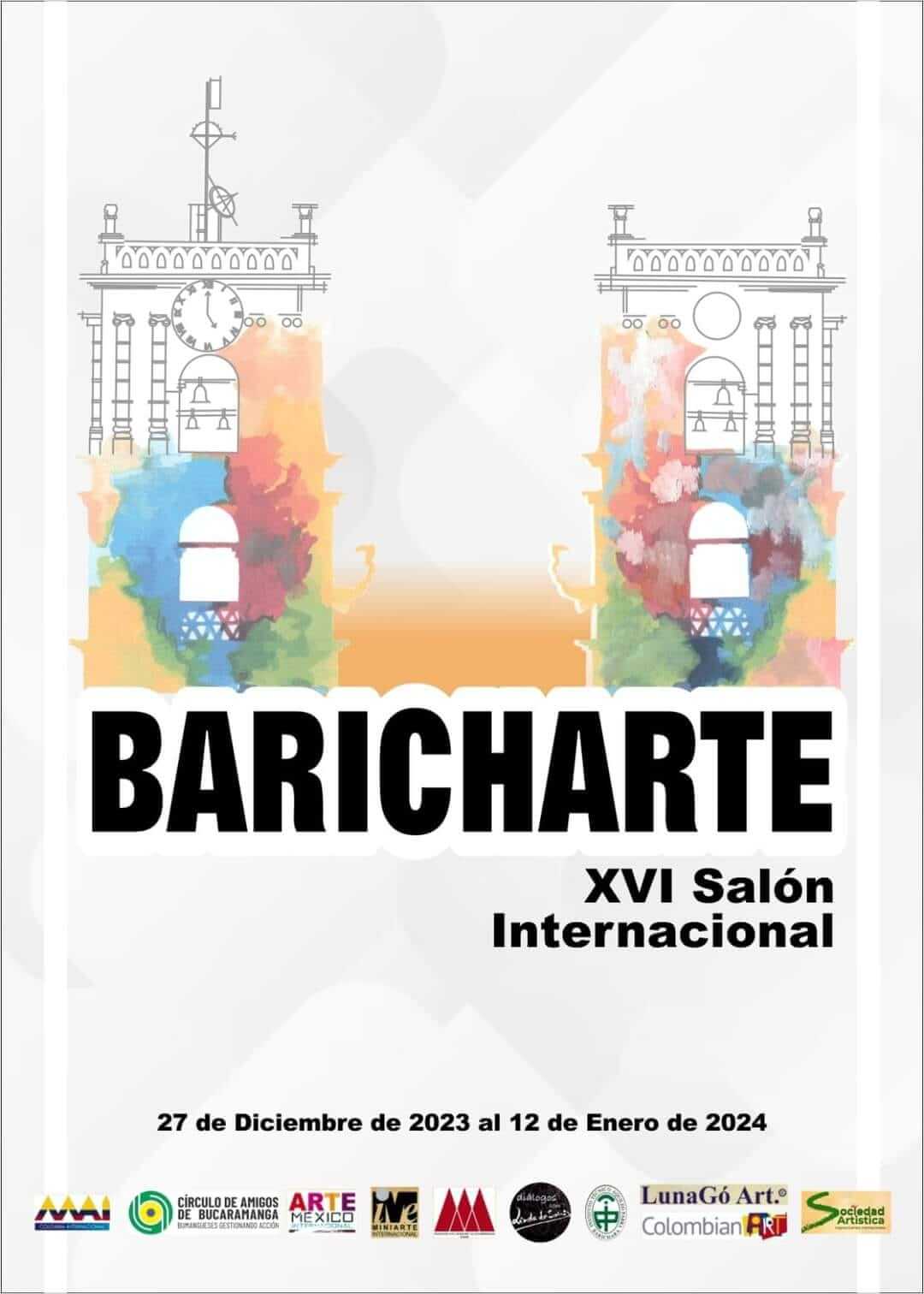 Cartel de la exposición artística