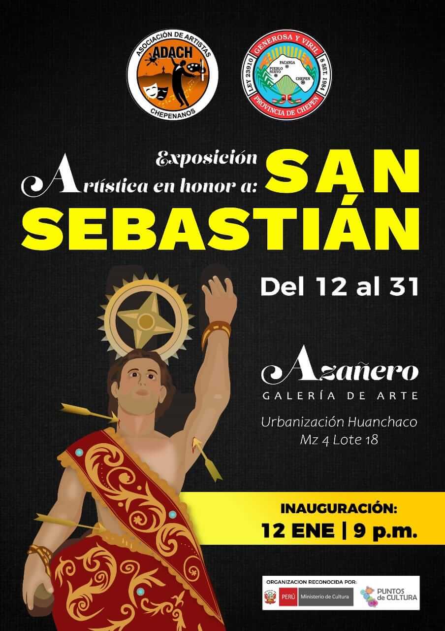 Cartel de la exposición artística
