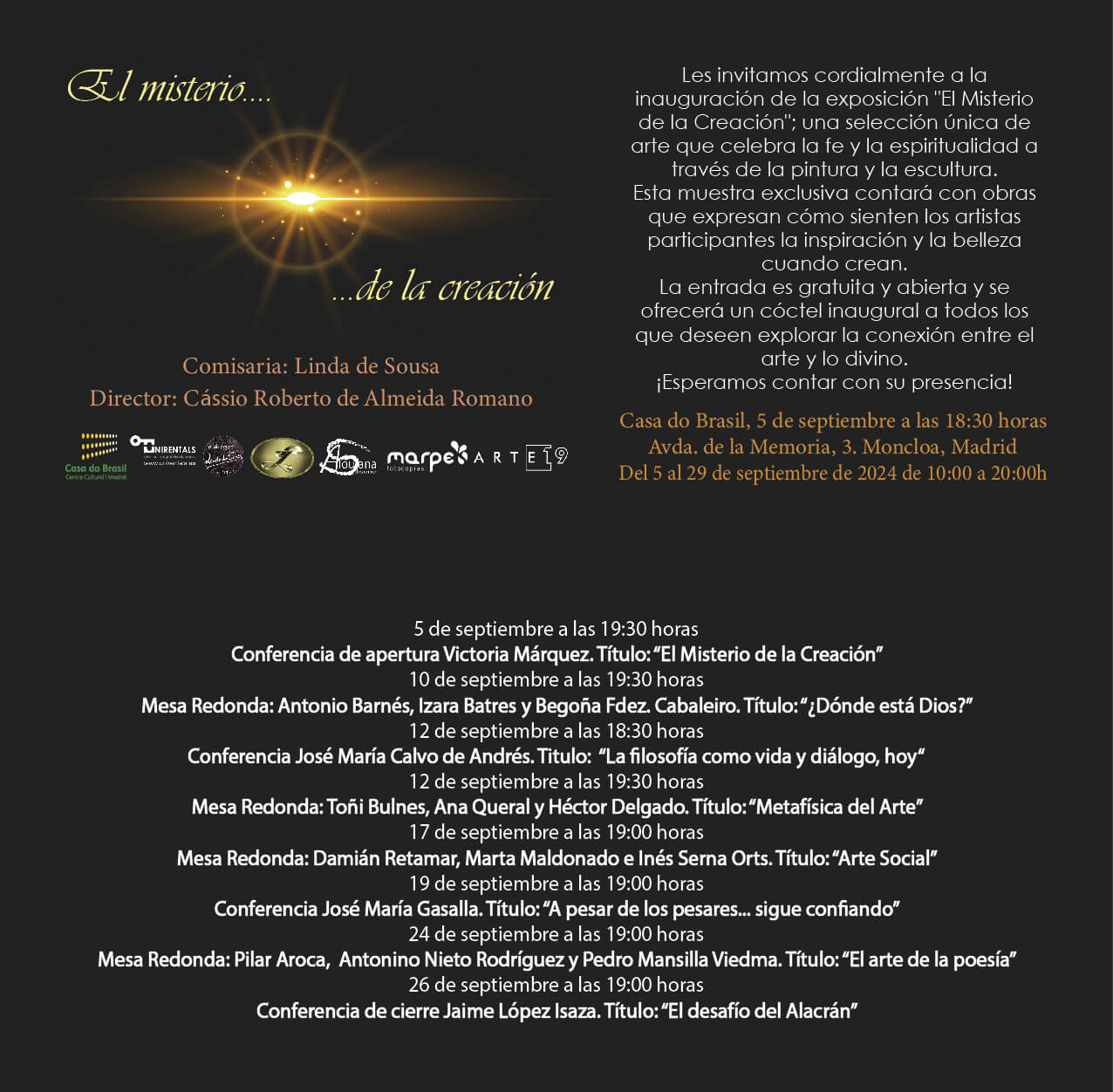 Invitación al evento