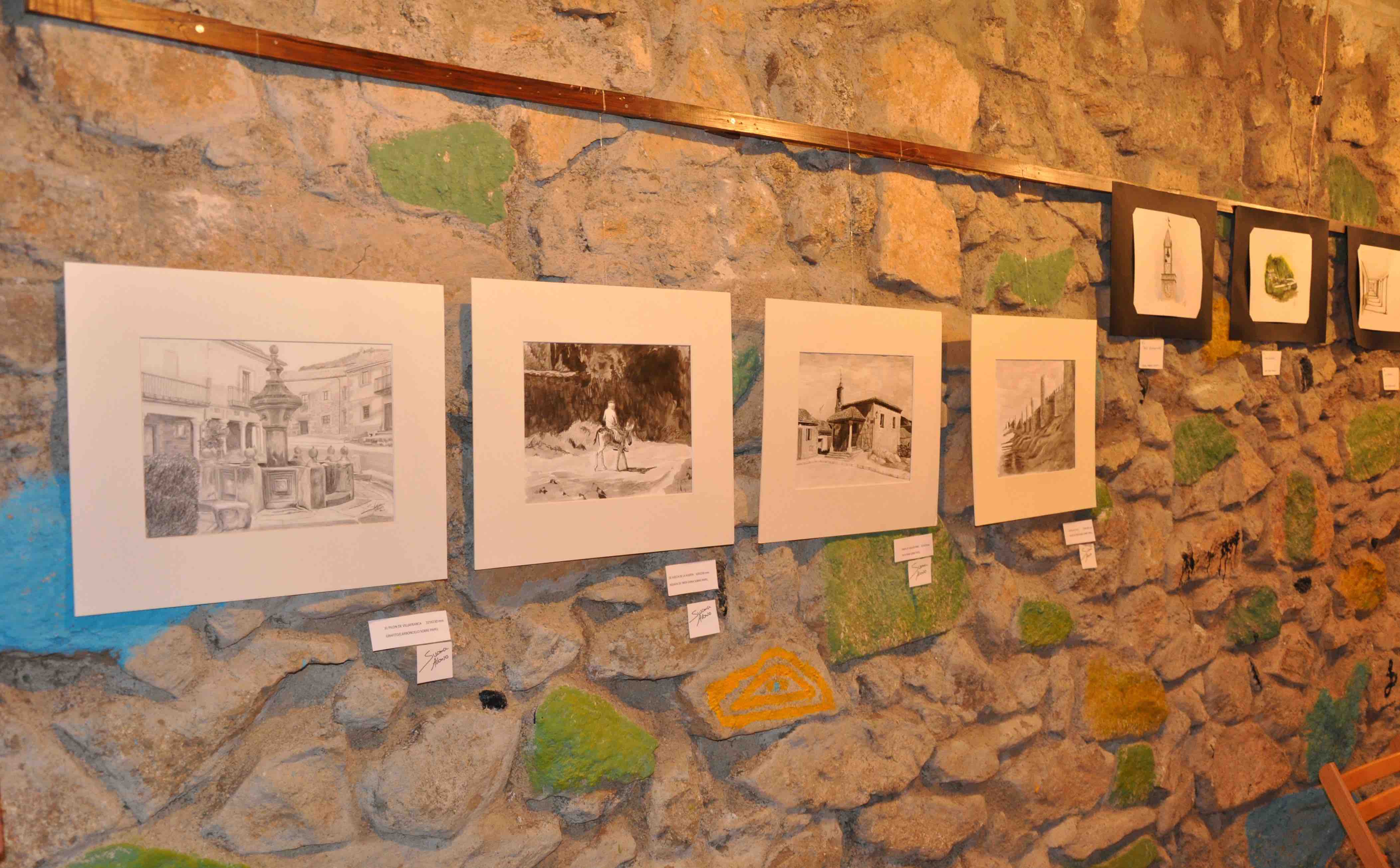 Vista de la sala de exposiciones