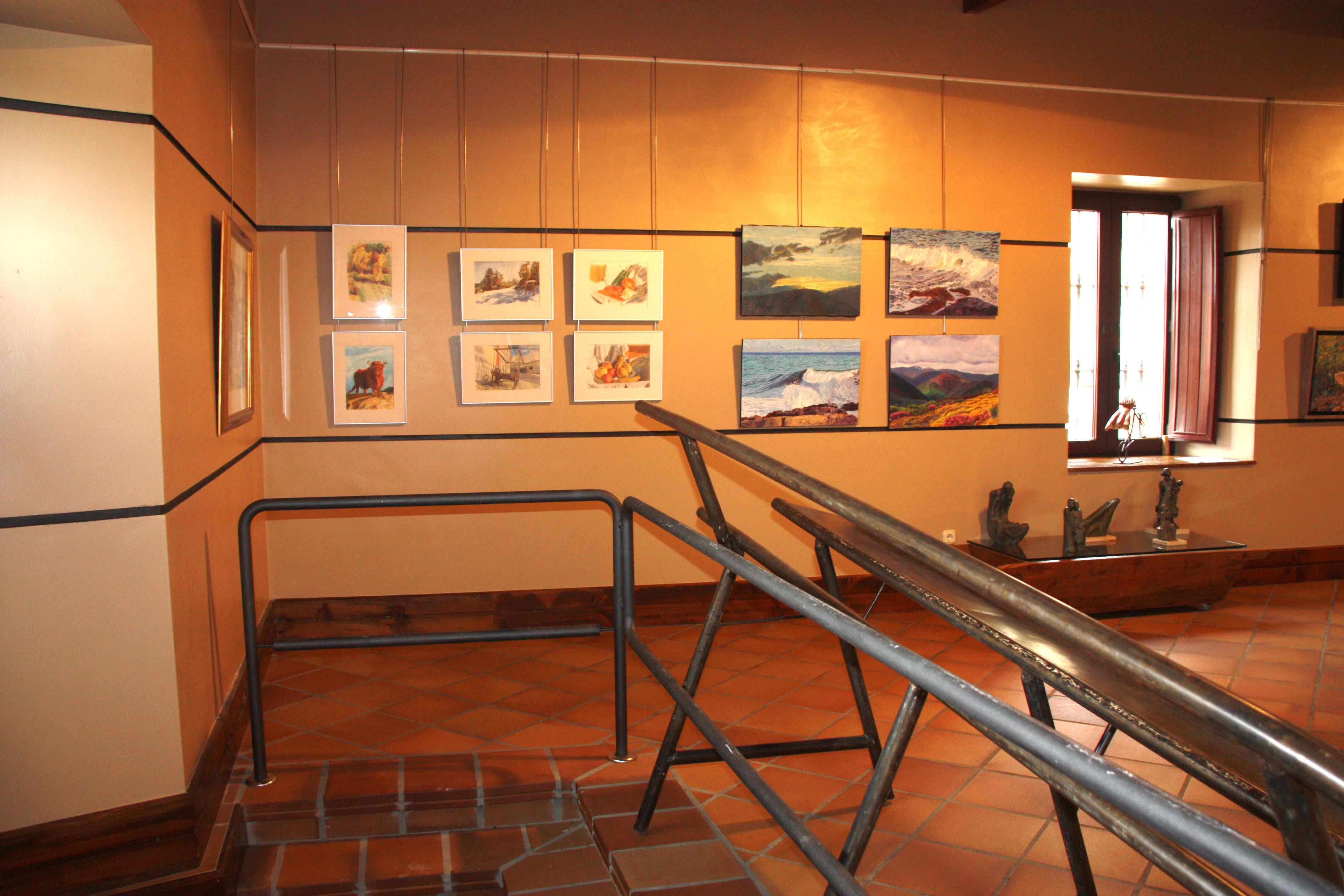 Vista de la sala de exposiciones