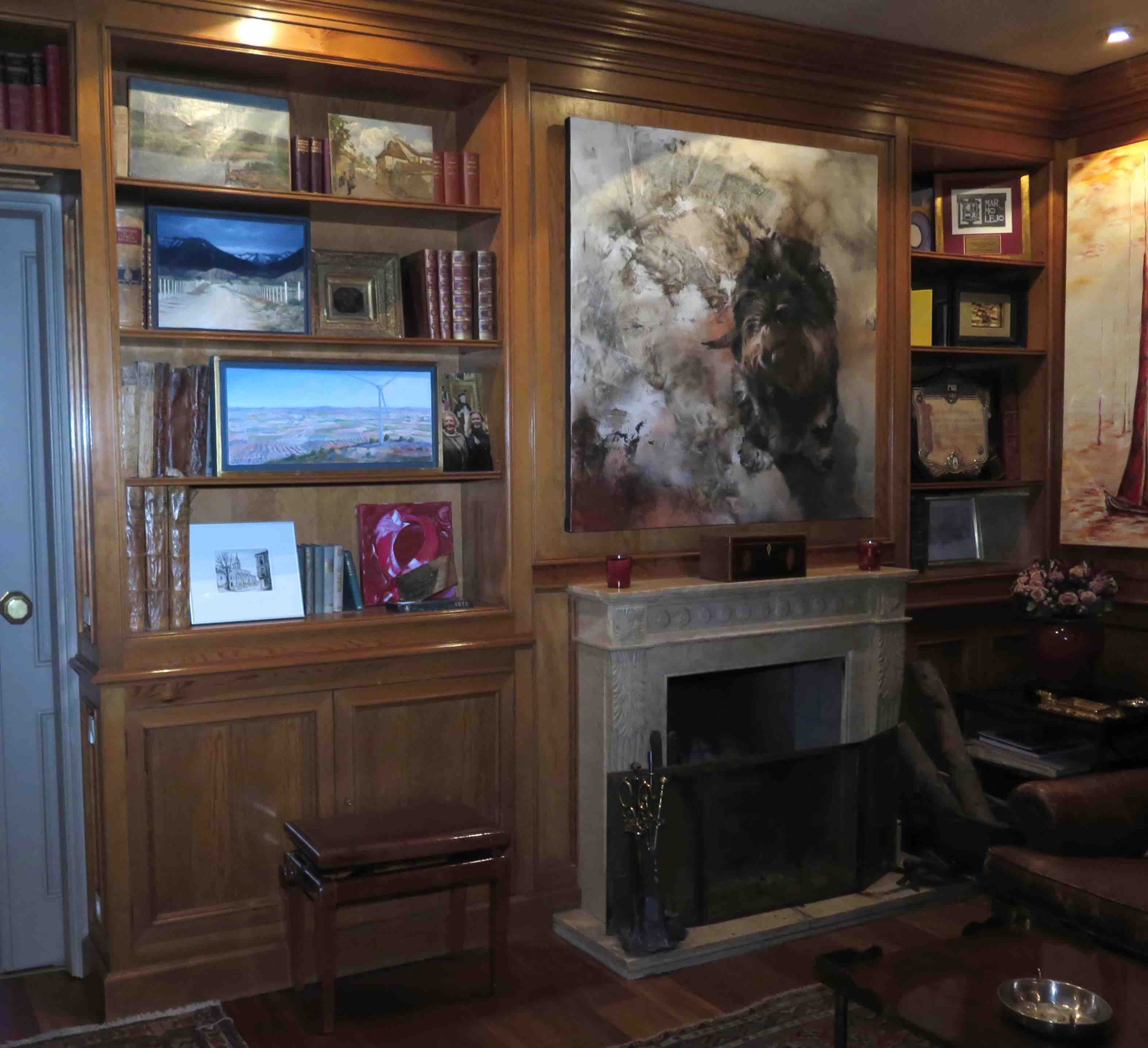 Vista de la sala de exposiciones